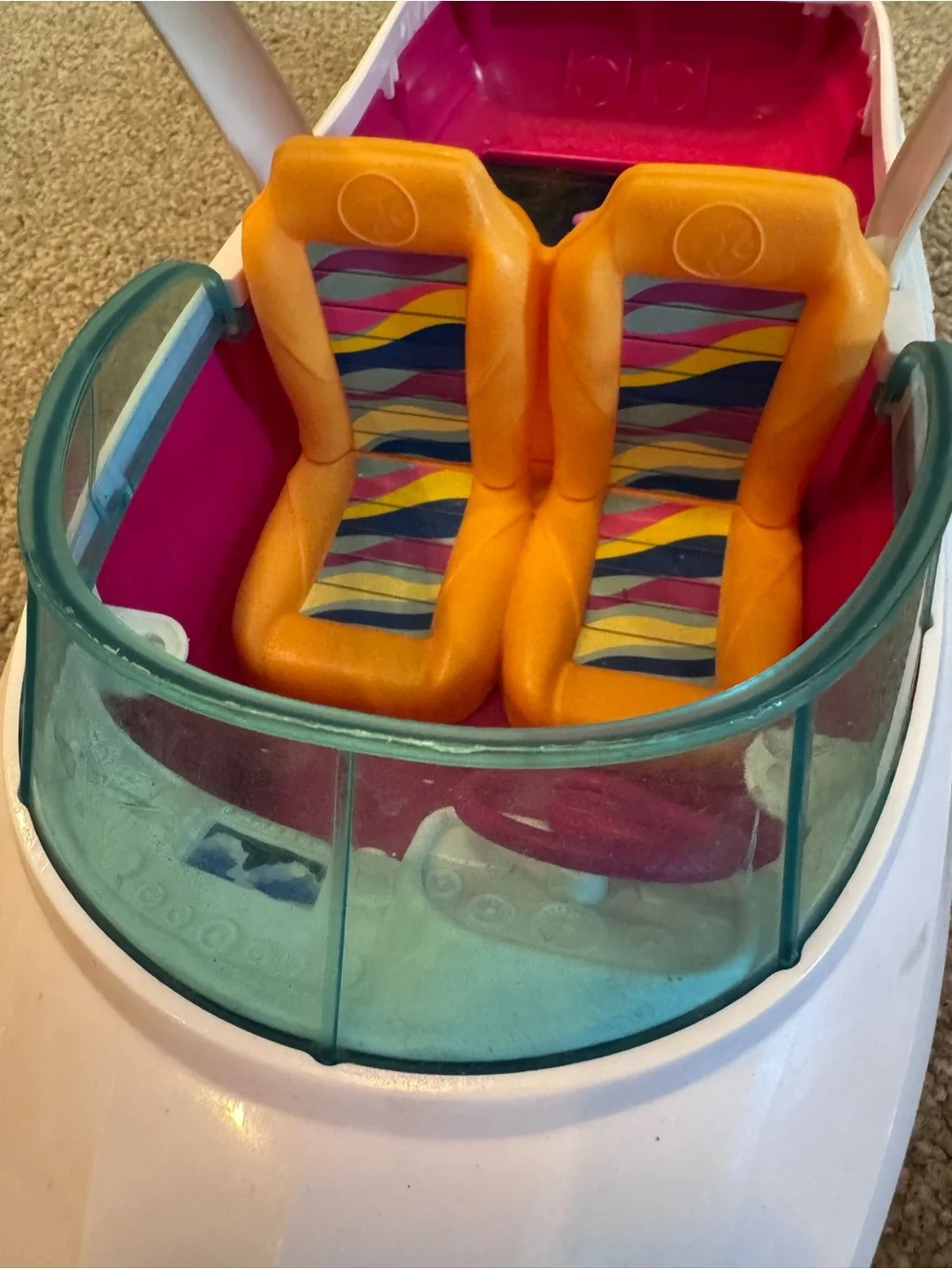 Barbie speed boat 2016 Mattel EUC